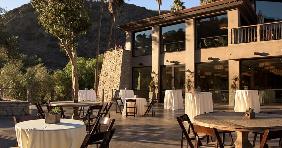 Sage ballroom patio