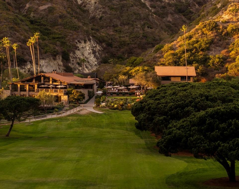 Main Building and golf course