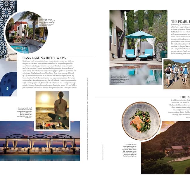 A screenshot of the Modern Luxury article