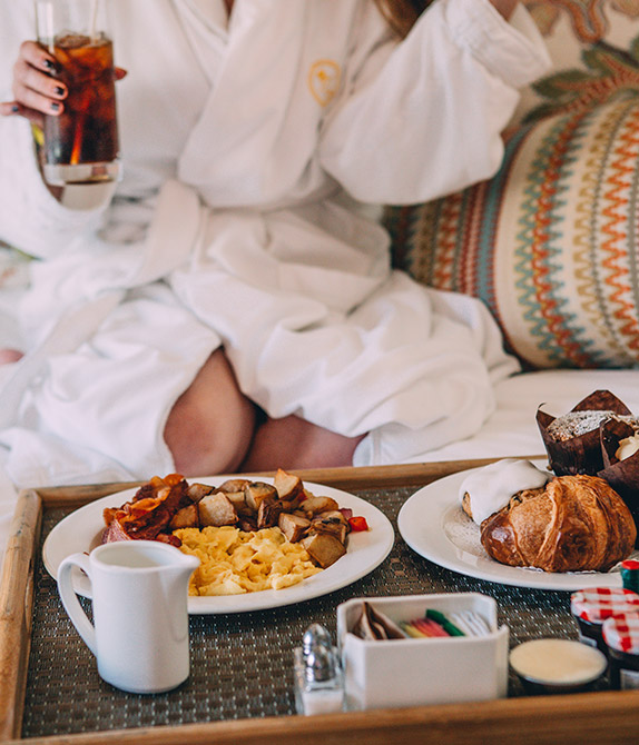 breakfast in bed