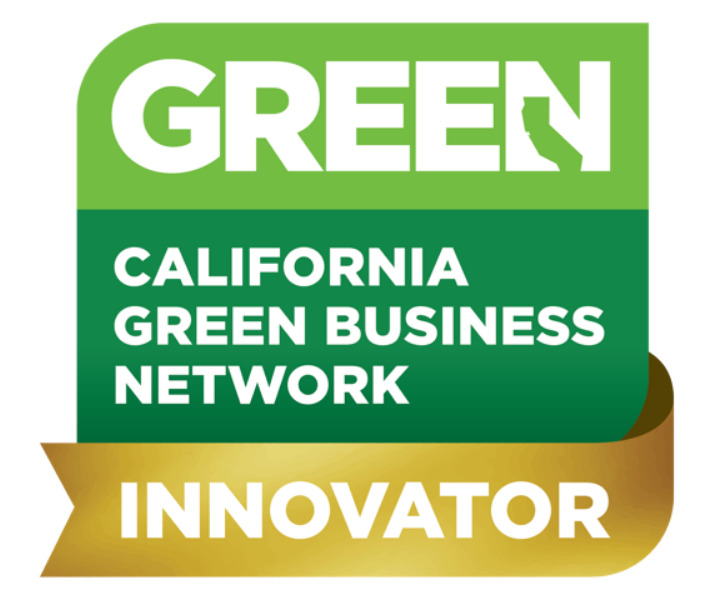 certificate Certified by the California Green Business Network logo